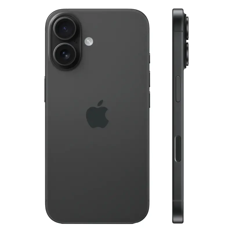 Apple iPhone 16 eSim + eSim 128 ГБ, черный (б/у) — изображение 2