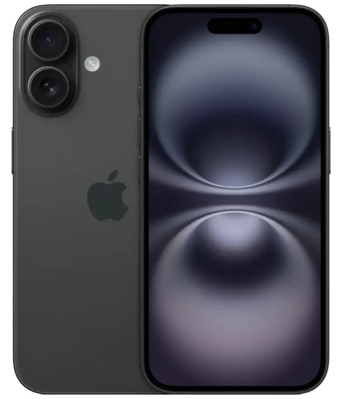 Apple iPhone 16 dual Sim 256 ГБ, черный (б/у)