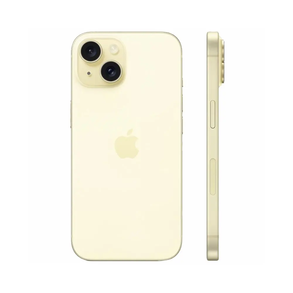 Смартфон Apple iPhone 15 256Gb Жёлтый (Yellow) Nano Sim + ESIM — изображение 2