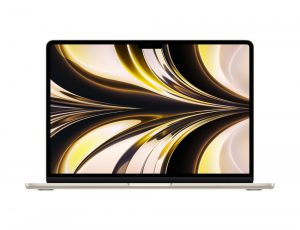 Apple MacBook Air 13 2022, M2 (8c CPU, 8c GPU), RAM 16 ГБ, SSD 256 ГБ, Apple graphics 8-core, macOS, русская раcкладка (KB-RU), Starlight (Сияющая звезда), Z15Y000KQ