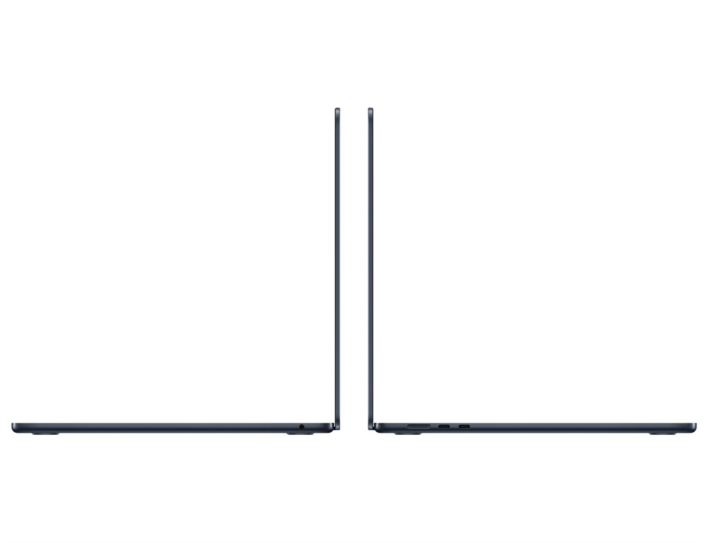 Apple MacBook Air 15 2023, M2 (8c CPU, 10c GPU), RAM 24 ГБ, SSD 2 ТБ, Midnight (Тёмная ночь), английская раскладка (KB-US), Z18T000PR, Z18T001LX, Z18U000K7, Z18U000W7 35W — изображение 4
