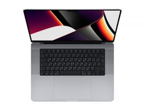 Apple MacBook Pro 16 дюймов, 2021 г., M1 Pro (10c CPU, 16c GPU), RAM 32 ГБ, SSD 8 ТБ, Apple graphics 16-core, macOS, русская раcкладка (KB-RU), Space gray (Серый космос), Z14V0008Z