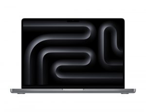 Apple MacBook Pro 14 2023, M3 (8c CPU, 10c GPU), RAM 16 ГБ, SSD 1 ТБ, Space gray (Серый космос), английская раскладка (KB-US) MTLC3, MXE03**/A, Z1C80001F, Z1C9000JD