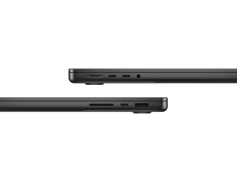 Apple MacBook Pro 14 2023, M3 Pro (11c CPU, 14c GPU), RAM 36 ГБ, SSD 512 ГБ, Space black (Космический чёрный), русская раскладка (KB-RS) Z1AU0012J, Z1AV — изображение 4
