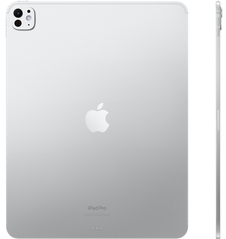 Apple iPad Pro 13, 2024, M4, 256 ГБ, Wi-Fi, Silver (Серебристый), Стандартное стекло — изображение 2