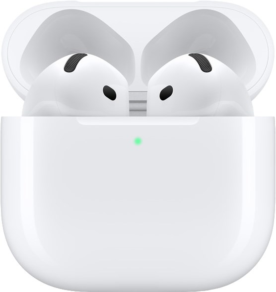 Apple Беспроводные наушники AirPods 4, (2024), (Белый), без адаптивного шумоподавления