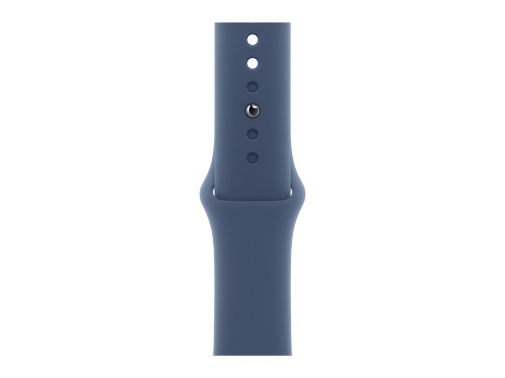 Apple Watch Series 10, 42 мм, Silver, Алюминиевый корпус с Denim Sport Band - M/L (150-200мм) — изображение 3