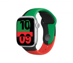 Apple Watch Series 10, 42 мм, Silver, Алюминиевый корпус с Black Unity Sport Band - M/L (150-200мм)