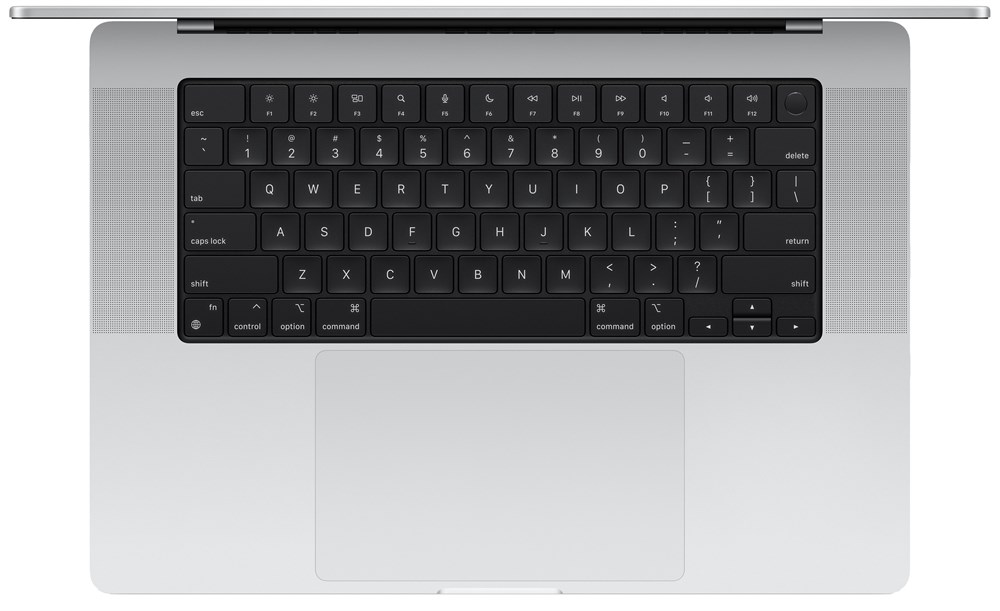 Apple MacBook Pro 16 2024, M4 Pro (14c CPU, 20c GPU), RAM 24ГБ, SSD 1 ТБ (1024 ГБ), Silver (Серебристый), английская раскладка (KB-US), part num, Standard display — изображение 2