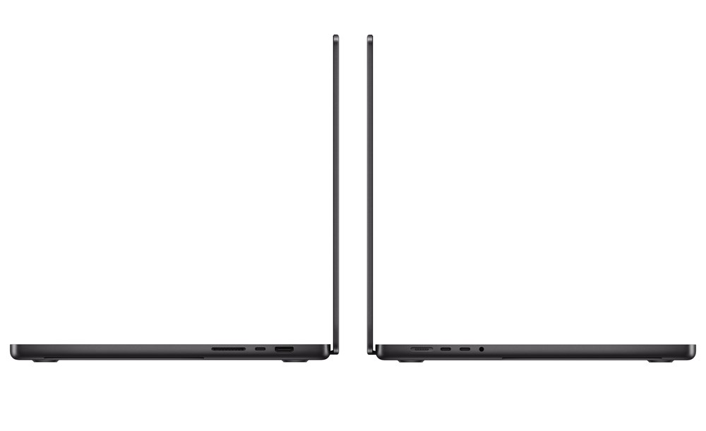 Apple MacBook Pro 16 2024, M4 Max (16c CPU, 40c GPU), RAM 48ГБ, SSD 1 ТБ (1024 ГБ), Space black (Чёрный космос), английская раскладка (KB-US), part num, Nano-texture display — изображение 3