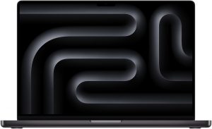 Apple MacBook Pro 16 2024, M4 Max (16c CPU, 40c GPU), RAM 64ГБ, SSD 1 ТБ (1024 ГБ), Space black (Чёрный космос), английская раскладка (KB-US), part num, Nano-texture display