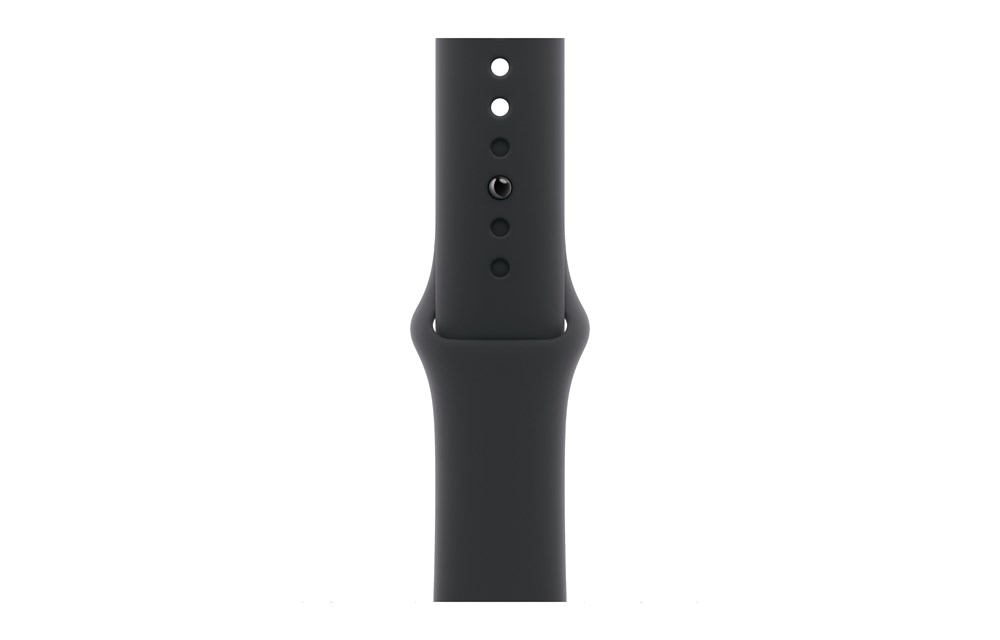 Apple Watch Series 10, 46 мм, Jet Black, Алюминиевый корпус с Black Sport Band - M/L (160-210мм) — изображение 3