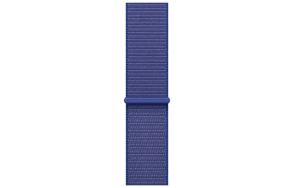 Apple Watch Series 10, 46 мм, Jet Black, Алюминиевый корпус с Ultramarine Sport Loop — изображение 3