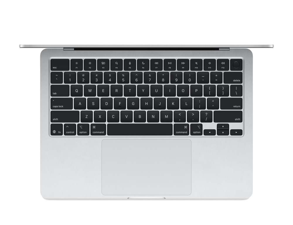 Apple MacBook Air 13, M4 (10c CPU, 8c GPU) RAM 16 ГБ, SSD 256 ГБ, Silver (Серебристый), русская раскладка (KB-RS) — изображение 2