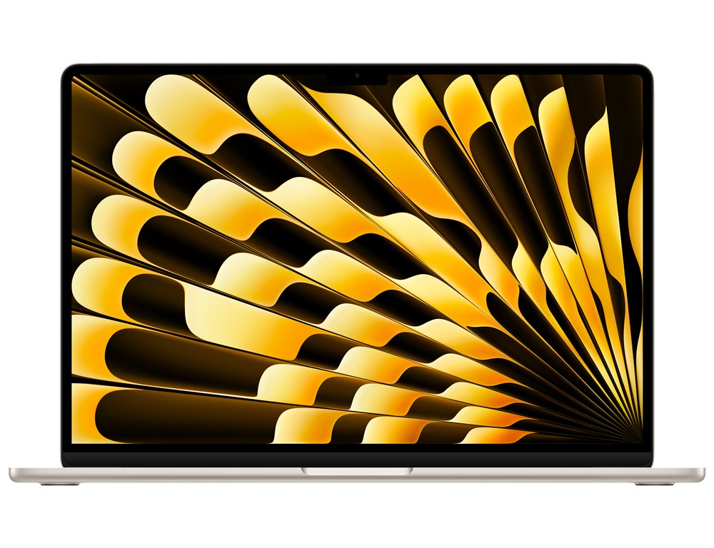 Apple MacBook Air 15, M4 (10c CPU, 10c GPU) RAM 16 ГБ, SSD 1 ТБ, Starlight (Сияющая звезда), английская раскладка (KB-US)