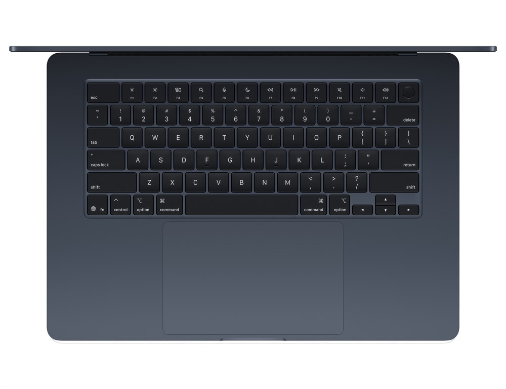 Apple MacBook Air 15, M4 (10c CPU, 10c GPU) RAM 32 ГБ, SSD 512 ГБ, Midnight (Тёмная ночь), русская раскладка (KB-RS) — изображение 2