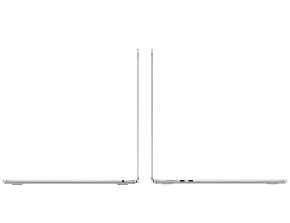 Apple MacBook Air 15, M4 (10c CPU, 10c GPU) RAM 32 ГБ, SSD 512 ГБ, Silver (Серебристый), английская раскладка (KB-US) — изображение 3