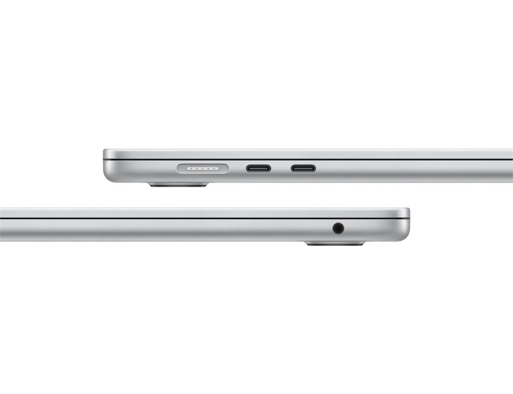 Apple MacBook Air 15, M4 (10c CPU, 10c GPU) RAM 32 ГБ, SSD 512 ГБ, Silver (Серебристый), английская раскладка (KB-US) — изображение 4
