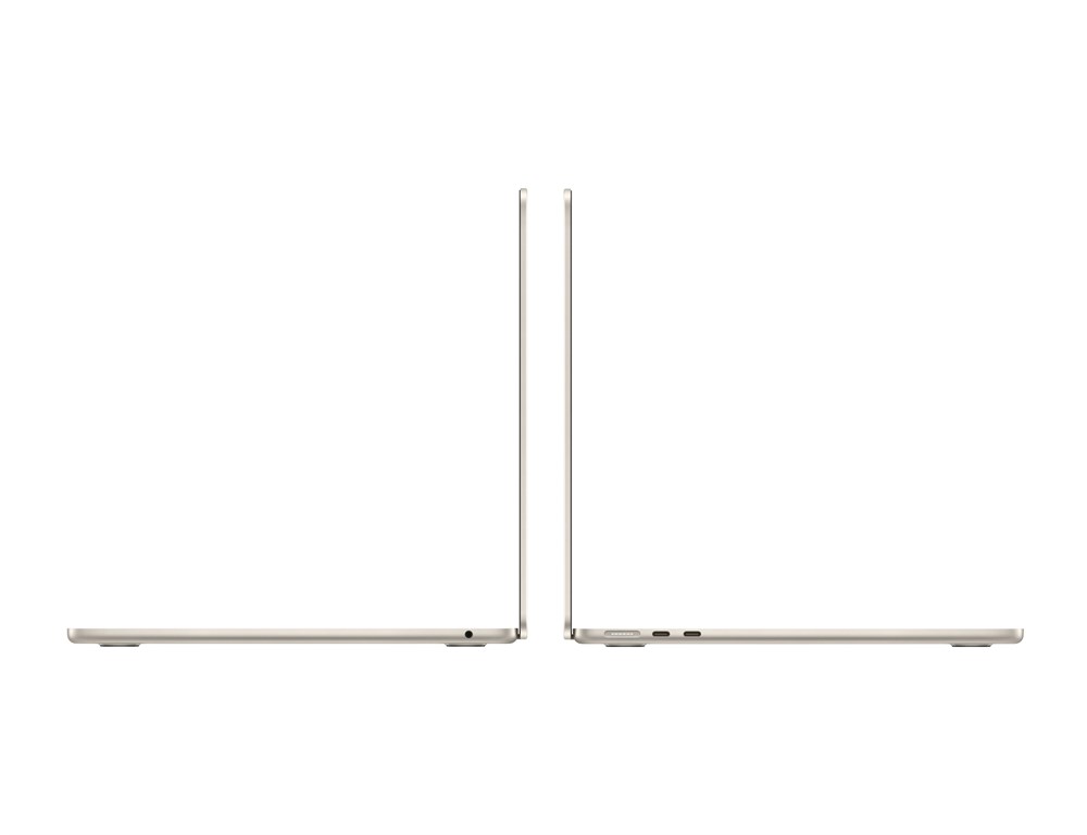 Apple MacBook Air 13, M4 (10c CPU, 10c GPU) RAM 32 ГБ, SSD 1 ТБ, Starlight (Сияющая звезда), русская раскладка (KB-RS) — изображение 3