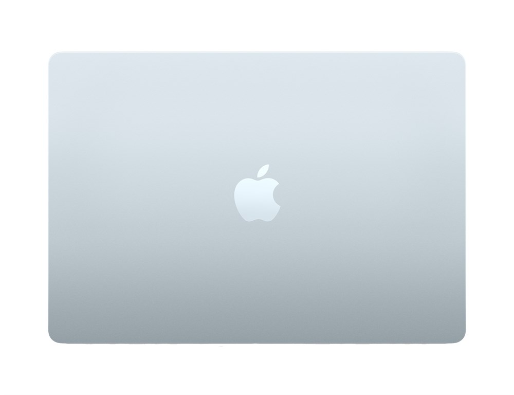 Apple MacBook Air 15, M4 (10c CPU, 10c GPU) RAM 32 ГБ, SSD 2 ТБ, Sky Blue (Небесно-голубой), английская раскладка (KB-US) — изображение 6