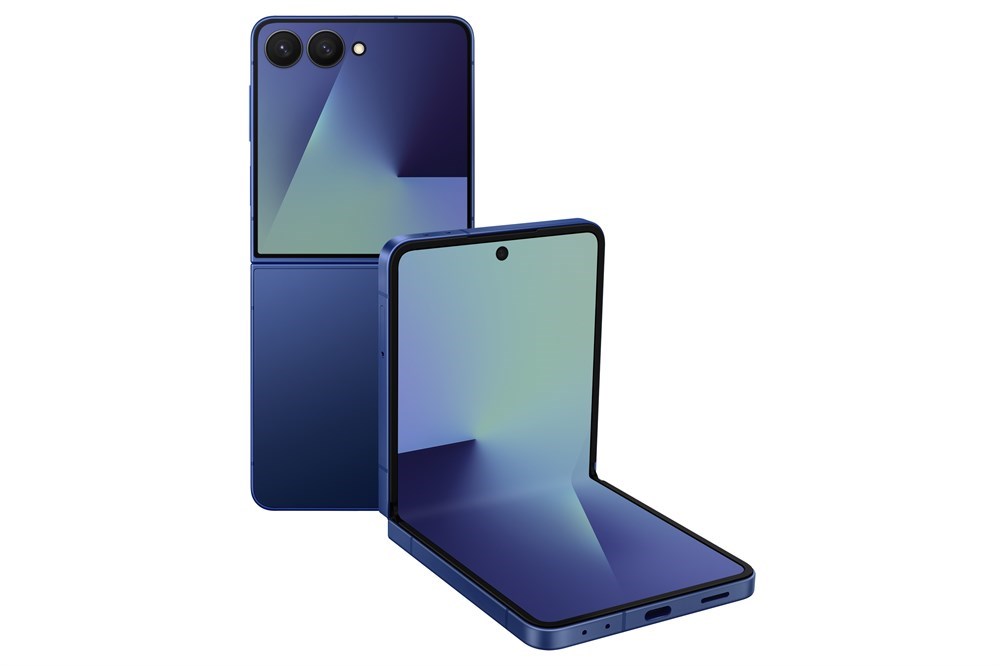Samsung Galaxy Z Flip 7, 256 ГБ, Blue Shadow (Синий) — изображение 2