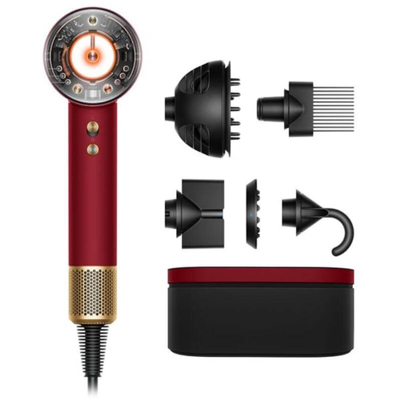 Фен Dyson Supersonic Nural HD16 (Red Velvet/Gold)
